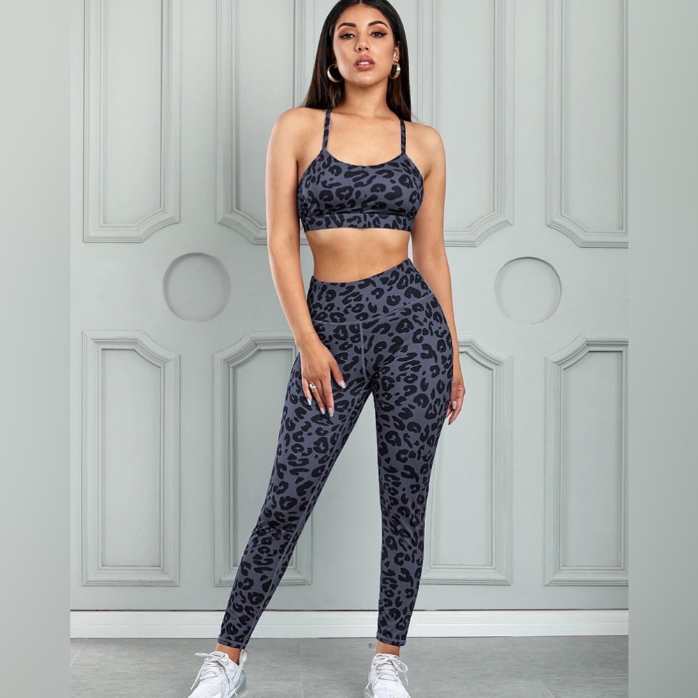 Leopard Leggings Set